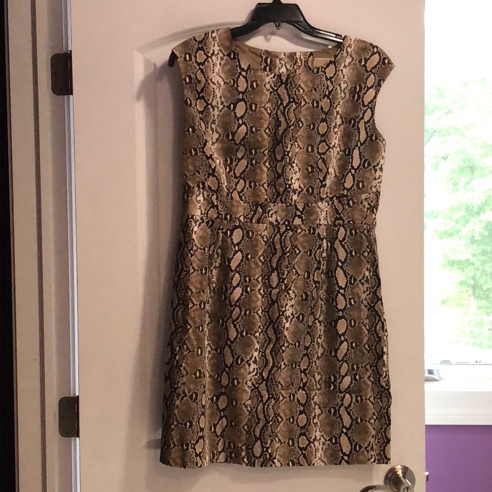 Michael Kors python printed dress.  NEW DRESS